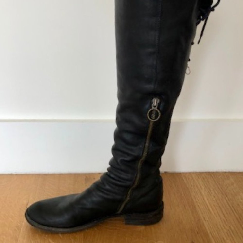 Fiorentini & Baker lace up riding boots